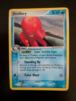 Octillery Holo ex Unseen Forces 10/115 Pokemon NM - Image 1