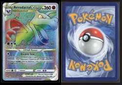 Aerodactyl VSTAR 199/196 Rainbow Rare Lost Origin Pokemon NM/M - Image 3