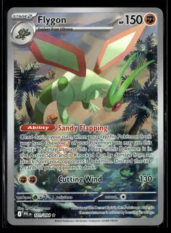Flygon 101/094 Illustration Rare Phantasmal Flames Pokemon NM/M - Image 1