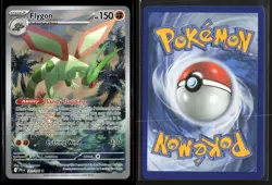 Flygon 101/094 Illustration Rare Phantasmal Flames Pokemon NM/M - Image 3