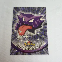 Pokemon Card - Haunter Topps TV Animation Edition 93 Blue Logo - Image 1