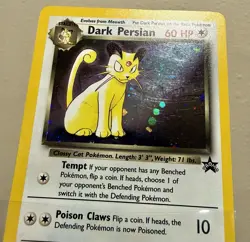 Dark Persian LP 17 - Holo Black Star Promo - Pokemon 2000 WOTC - Image 3
