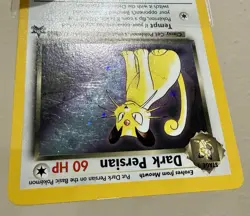 Dark Persian LP 17 - Holo Black Star Promo - Pokemon 2000 WOTC - Image 4