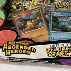 Ascended Heroes First Partners Deluxe Pin Collection Pokemon TCG IN HAND - Image 3