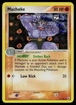 Pokemon Card - Machoke Hidden Legends 41/101 Reverse Holo Uncommon - Image 1
