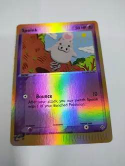 MINT Pokemon EX Dragon Spoink Reverse Holo 73/97 MINT - Image 1