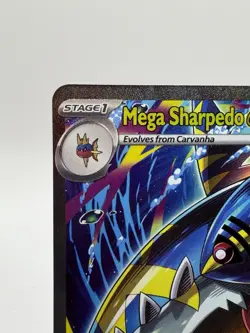 Mega Sharpedo ex Secret Illustration Rare Pokemon Phantasmal Flames NM+ - Image 2