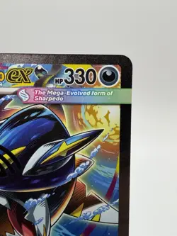 Mega Sharpedo ex Secret Illustration Rare Pokemon Phantasmal Flames NM+ - Image 3