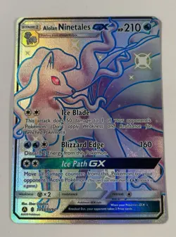 Pokemon TCG Hidden Fates #SV53/SV94 Alolan Ninetales GX VLP - Image 1
