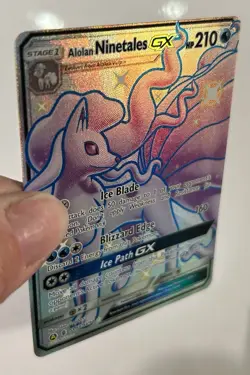 Pokemon TCG Hidden Fates #SV53/SV94 Alolan Ninetales GX VLP - Image 2