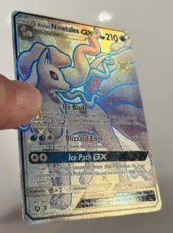 Pokemon TCG Hidden Fates #SV53/SV94 Alolan Ninetales GX VLP - Image 3