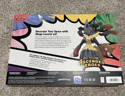 Mega Lucario Premium Poster Collection -Ascended Heroes -New & Sealed -Pokemon - Image 2
