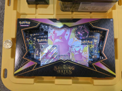 Pokemon TCG: Shining Fates Premium Collection Box SHINY CROBAT VMAX 820650808715 - Image 1