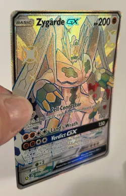 Pokemon Zygarde GX SV65/SV94 Sun & Moon Hidden Fates Shiny Vault VLP - Image 2