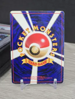 Pokemon Card Dark Golbat No. 042 Holo Rare Team Rocket Japanese Vintage Swirl - Image 4