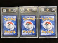 Pokemon CHN Gengar Evolution Set Gastly Haunter TOC 9.5 & 9 Graded Cards BW17 - Image 2