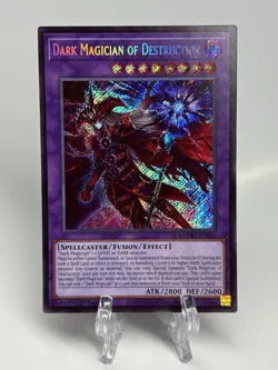 Yugioh! Dark Magician of Destruction secret rare MZMU-EN011 - Image 1