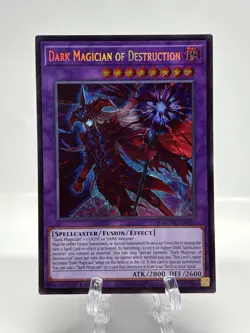 Yugioh! Dark Magician of Destruction secret rare MZMU-EN011 - Image 2