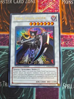 Yu-Gi-Oh! TCG Dark Highlander YF01-EN001 Ultra Rare Limited Near Mint - Image 1