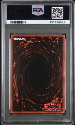 2002 YU-GI-OH! STARTER DECK: YUGI 1ST ED #008 CURSE OF DRAGON PSA 9 - Image 2
