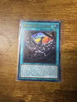 Yugioh! Black Rose Garden (DOOD-EN0550) *Ultra Rare* 1st Edition - Image 1