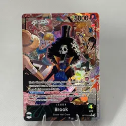 OP15-022 Brook Alt Art Leader Adventure on Kami’s Island One Piece TCG English - Image 1