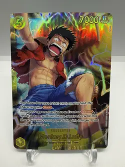 ONE PIECE TCG Monkey D. Luffy OP15-119 SEC Adventure on KAMI's Island English - Image 1