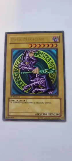 Yugioh Card - Dark Magician - SDY-A006 - Ultra Rare 1st Edition - Original Print - Image 1