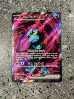 Pokemon TCG Cards Munkidori ex 083/064 Shrouded Fable Full Art Ultra Rare MINT - Image 1