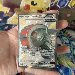 Iron Treads ex SVP 073 Shiny Black Star Promo Pokemon TCG Card Paldean Fates ENG - Image 4