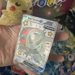 Iron Treads ex SVP 073 Shiny Black Star Promo Pokemon TCG Card Paldean Fates ENG - Image 5
