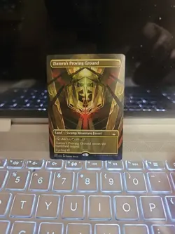 MTG English Ziatora's Proving Ground (Borderless) NM Foil Streets of New Capenna - Image 1