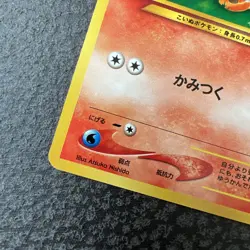 Growlithe No.058 Japanese Neo Destiny Old Back Vintage TCG Pokemon Card Pocket - Image 5