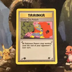 Goop Gas Attack (Team Rocket 78/82) 1st Edition Vintage Pokemon Card - Image 1