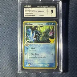 Mimikyu (Delta Species) SWSH136 SWSH: Sword & Shield Promo Cards Holo. CGC 9 - Image 1