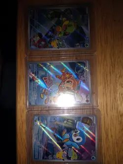 Pokemon Card TCG First Partner Illustration Series 1 Gen 4 Piplup Turtwig Lot #2 - Image 4