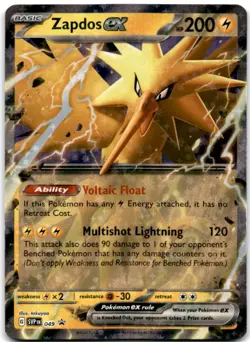 Zapdos ex - Promo SV: Scarlet & Violet Promo Cards 049 NM - Image 1