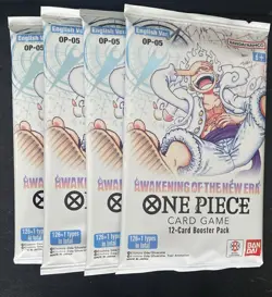 One Piece TCG - 30x Sealed Booster Card Pack OP05 OP07 OP09 OP13 OP14 PRB02 - Image 2