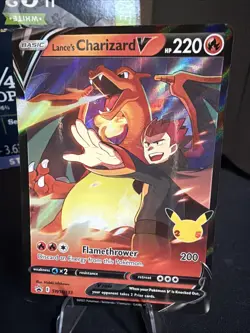 Lance's Charizard V SWSH133 SWSH: Sword & Shield Promo Cards Holo - Image 1