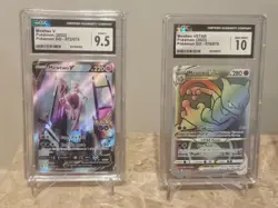 Pokemon TCG Sword & Shield Pokemon Go Master Set Graded Cards NM/M Charizard Mew - Image 1