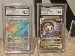 Pokemon TCG Sword & Shield Pokemon Go Master Set Graded Cards NM/M Charizard Mew - Image 2