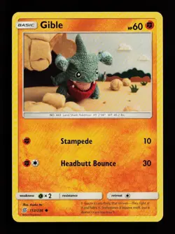 Gible 112/236 Asako Ito Unified Minds Pokemon Cards - Image 1