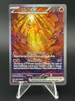 Chi-Yu ex 259/193 - Paldea Evolved Special Illustration Rare - SIR Pokemon Card - Image 1