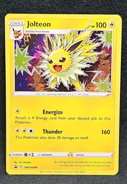 Jolteon SWSH094 SWSH: Sword & Shield Promo Cards Holo - Image 1