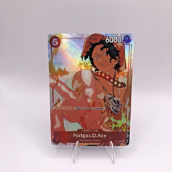 Portgas.D.Ace (Gift Collection 2023) P-028 One Piece Promotion Cards Foil - Image 1