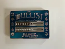 MTG Magic the Gathering Duelist Life Counter Abacus Blue WoTC 1990s - Image 1