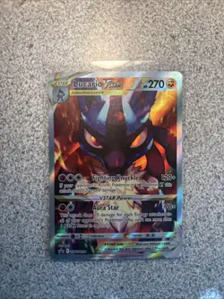 Lucario VSTAR SWSH291 Holo Promo Card Mint Condition, Sealed - Image 1