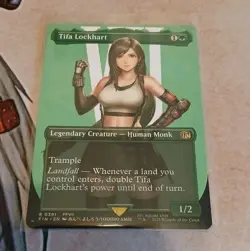 Tifa Lockhart (Borderless) Final Fantasy Pack Fresh MTG MINT - Image 1