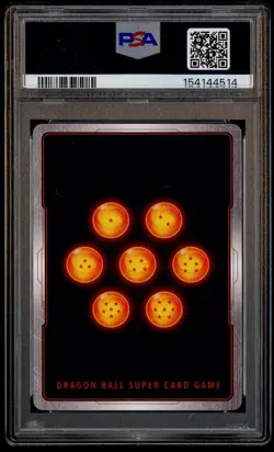 2023 DBS Card Game #BT21-148 Son Goku Peace Resolution God Rare PSA 10 - Image 3