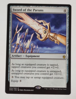 Sword of The Paruns 234/320 Commander Anthology Magic The Gathering MTG Card LP - Image 1